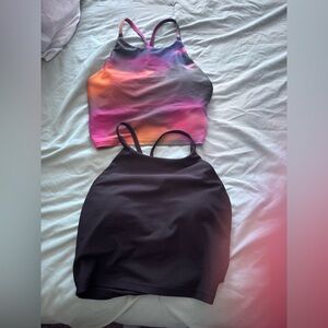 EUC bundle of 2 workout tank bras